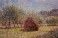 Monet, Claude Oscar - Haystacks at Giverny